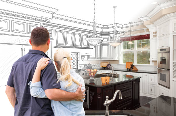 Professional Kitchen Remodeling technician working in Upper Darby, PA